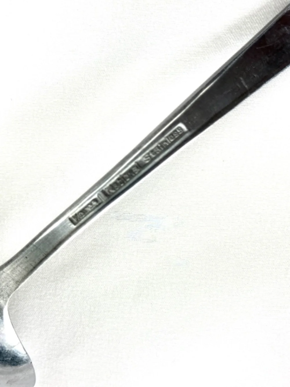 Vintage National Stainless Steel Laureen Gravy Ladle Korea